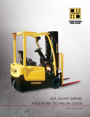 Čelní vysokozdvižné elektrické vozíky Hyster A30XNT
