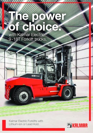 Čelní vysokozdvižné elektrické vozíky Kalmar ECG70-35E3