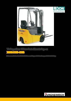 Čelní vysokozdvižné elektrické vozíky Jungheinrich EFG 113