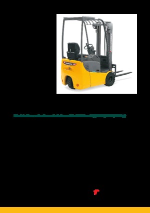 Čelní vysokozdvižné elektrické vozíky Jungheinrich EFG 113