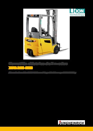 Čelní vysokozdvižné elektrické vozíky Jungheinrich EFG 213