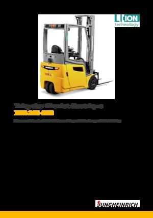 Čelní vysokozdvižné elektrické vozíky Jungheinrich EFG 213