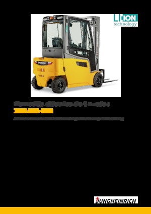 Čelní vysokozdvižné elektrické vozíky Jungheinrich EFG 318k