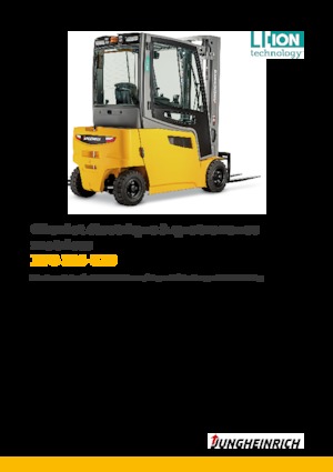 Čelní vysokozdvižné elektrické vozíky Jungheinrich EFG 318k