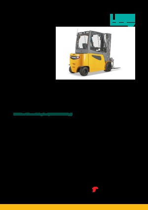 Čelní vysokozdvižné elektrické vozíky Jungheinrich EFG 425