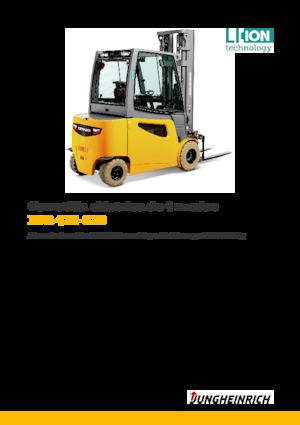 Čelní vysokozdvižné elektrické vozíky Jungheinrich EFG 425