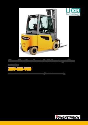 Čelní vysokozdvižné elektrické vozíky Jungheinrich EFG 425