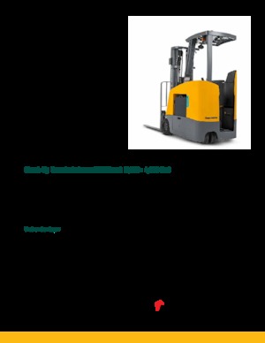 Čelní vysokozdvižné elektrické vozíky Jungheinrich ETG 214