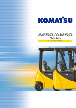 Čelní vysokozdvižné elektrické vozíky Komatsu FB18M-12