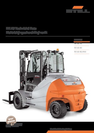 Čelní vysokozdvižné elektrické vozíky Still RX 60-80