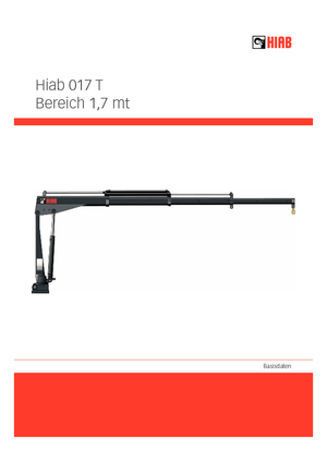 Elektrické nakládací jeřáby Hiab 017 T-1 ELT