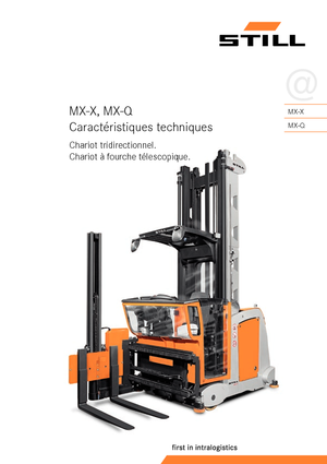 Elektrické vysokozdvižné vozíky s bočním ložením Still MX-X