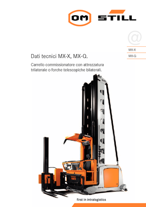 Elektrické vysokozdvižné vozíky s bočním ložením Still MX-X