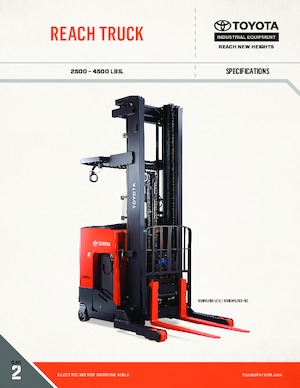 Elektrické retraky Toyota 9BDRU13