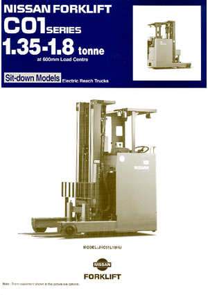 Elektrické retraky Nissan JHC 01 L 18 HU
