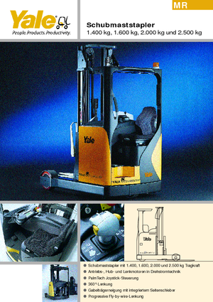 Elektrické retraky Yale MR20