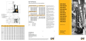 Elektrické retraky Caterpillar NR16N2H