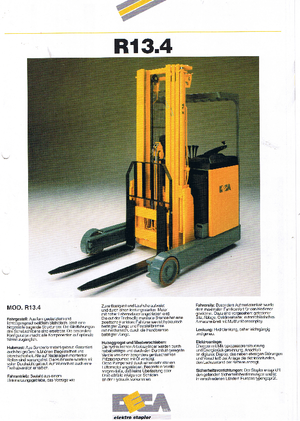 Elektrické retraky Deca R 13.4
