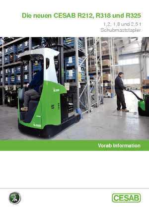 Elektrické retraky Cesab R 318