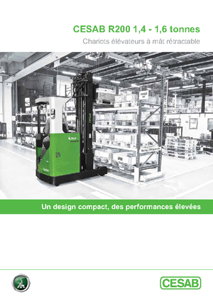 Elektrické retraky Cesab R 214