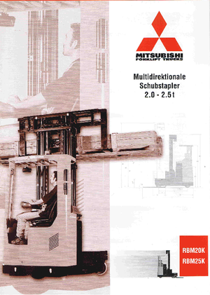 Elektrické retraky Mitsubishi RBM 20 K