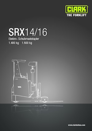 Elektrické retraky Clark SRX 16