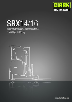 Elektrické retraky Clark SRX 16