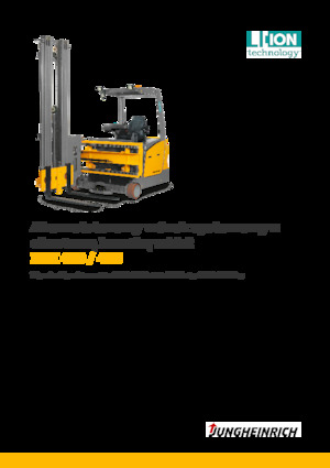 Elektrické vysokozdvižné vozíky s bočním ložením Jungheinrich EFX 410