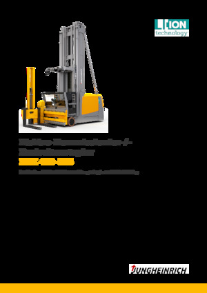 Elektrické vysokozdvižné vozíky s bočním ložením Jungheinrich EKX 516k