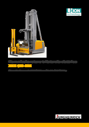 Elektrické vysokozdvižné vozíky s bočním ložením Jungheinrich EKX 516k