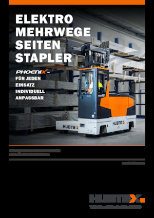 Elektrické vysokozdvižné vozíky s bočním ložením Hubtex Phoenix