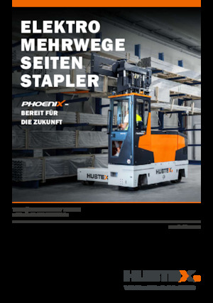 Elektrické vysokozdvižné vozíky s bočním ložením Hubtex Phoenix