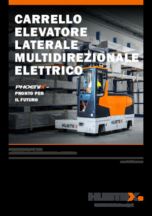 Elektrické vysokozdvižné vozíky s bočním ložením Hubtex Phoenix