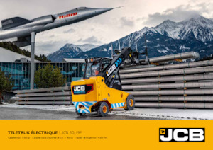 Elektrické teleskopické nakladače JCB 30-19E 