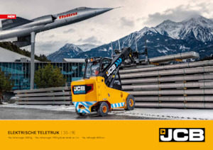 Elektrické teleskopické nakladače JCB 30-19E 