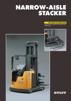 Elektrické vysokozdvižné vozíky s bočním ložením Atlet URF 150 Tergo AC Power Plus