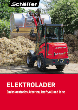 Elektrické kolové nakladače Schäffer 16e