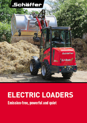 Elektrické kolové nakladače Schäffer 16e
