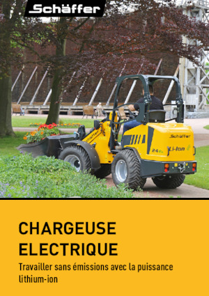 Elektrické kolové nakladače Schäffer 24e