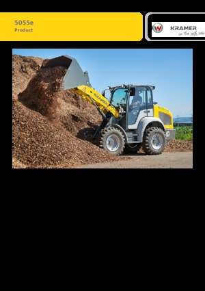 Elektrické kolové nakladače Kramer 5055 e
