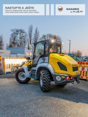 Elektrické kolové nakladače Kramer 5065eL