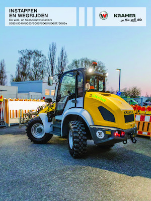 Elektrické kolové nakladače Kramer 5065eL