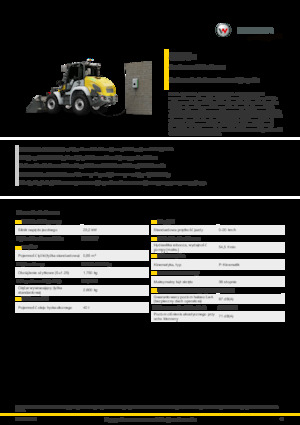 Elektrické kolové nakladače Kramer 5065e