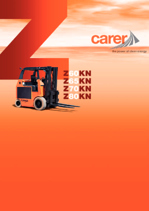 Čelní vysokozdvižné elektrické vozíky Carer Z 65 KN