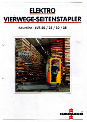 Elektrické vícecestné vozíky Baumann EVS 30/14/33