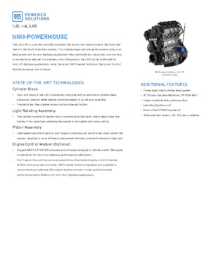 Motory GM 1.8L I-4