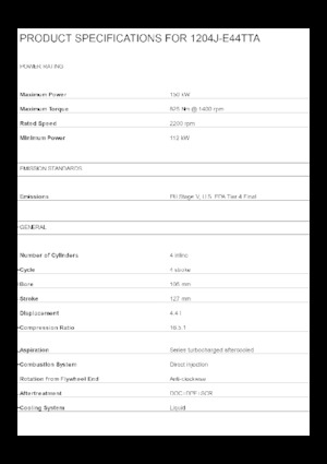 Motory Perkins 1204J-E44TTA