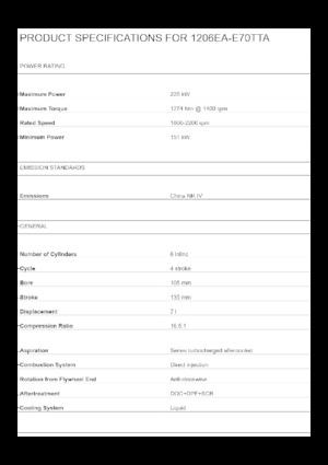 Motory Perkins 1206EA-E70TTA