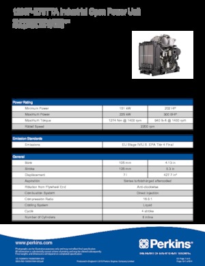 Motory Perkins 1206F-E70TTA
