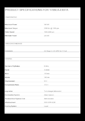 Motory Perkins 1706EA-E93TA